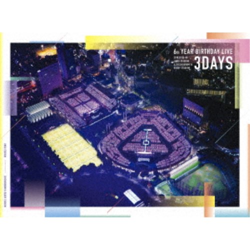 乃木坂46／乃木坂46 6th YEAR BIRTHDAY LIVE 2018.07.06-08 JINGU STADIUM ＆ CHICHIBUNOMIYA RUGBY STADIUM《完全生産限定版》 (初回限定) 【DVD】