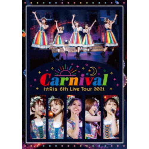 商品種別Blu-ray※こちらの商品はBlu-ray対応プレイヤーでお楽しみください。発売日2021/10/27ご注文前に、必ずお届け日詳細等をご確認下さい。関連ジャンルミュージック邦楽永続特典／同梱内容映像特典収録収録内容Disc.101.OPENING(-)02.FANTASTIC ILLUSION(-)03.ドリームパレード(-)04.Happy New World☆(-)05.TIN TONE(-)06.Dream☆Land(-)07.Goin’on(-)08.Endless Notes(-)09.Spending(-)10.One Kiss(-)11.泡沫の光(-)12.夢中グラフィティ(-)13.ハピラキ☆Dream Carnival(-)14.§Rainbow(-)15.アルティメット☆MAGIC(-)16.Summer Dude (EN)(-)17.Make it！ (EN)(-)18.「i☆Ris 6th Live Tour 2021 〜Carnival〜」2021.07.11Off Shot Movie(-)19.Daily Berry！！(-)商品概要通常盤／134分スタッフ&amp;キャストi☆Ris商品番号EYXA-13495販売元エイベックス・ピクチャーズ組枚数1枚組収録時間134分音声仕様リニアPCMステレオ 日本語コピーライト(C)2021 AVEX PICTURES INC. _映像ソフト _ミュージック_邦楽 _Blu-ray _エイベックス・ピクチャーズ 登録日：2021/08/03 発売日：2021/10/27 締切日：2021/09/10