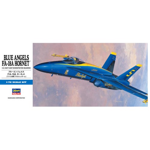 1／72 ブルーエンジェルス F／A-18A ホーネット 【D10】 (プラモデル)おもちゃ プラモデル