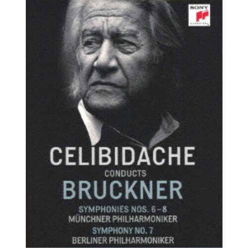 セルジュ・チェリビダッケ／チェリビダッケ・コンダクツ・ブルックナー〜交響曲第6番・第7番・第8番《完全生産限定盤》 (初回限定) 【Blu-ray】