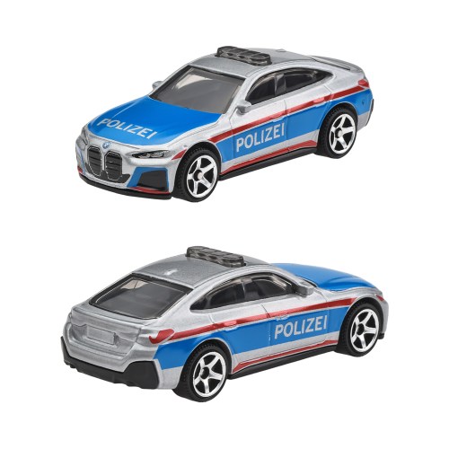 マッチボックス テーマ アソート - ヨーロッパ 2023 BMW i4 ポリス セダンおもちゃ こども 子供 男の子 ミニカー 車 くるま 3歳
