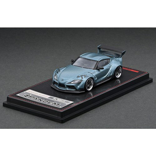 ignition model 1／64 PANDEM Supra (A90) Matte Blue Gray Metallic【IG2334】ミニカー