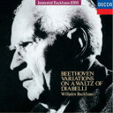 ヴィルヘルム・バックハウス/ベートーヴェン:ディアベッリの主題による33の変奏曲 (初回限定) 【CD】