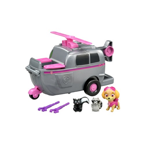 パウ・パトロール レスキュープレイセット スカイ フライングヘリおもちゃ こども 子供 男の子 ミニカー 車 くるま 3歳のサムネイル
