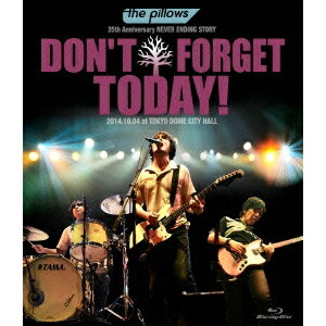 the pillows／the pillows 25th Anniversary NEVER ENDING STORY DON’T FORGET TODAY！ 2014.10.04 at TOKYO DOME CITY 【Blu-ray】