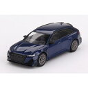 MINI-GT 1／64 アウディ ABT RS6-R ナバーラブルーメタリック(左ハンドル) 【MGT00574-L】 (ミニカー)ミニカー