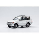 1/64 トヨタランドクルーザー プラド 90 -RHD-ホワイト 【KS015-114】 (ミニカー 塗装済み完成品)ミニカー