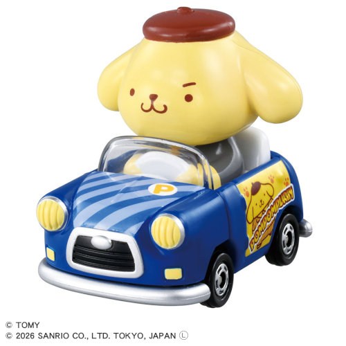 【11/1限定 ポイント最大5倍 & 11/1〜3 最大3000円OFFクーポン】TOMICA TUNES SINGLE PACKS Hard at Work Pompompurinおもちゃ こども 子供 男の子 ミニカー 車 くるま 3歳 その他サンリオキャラ