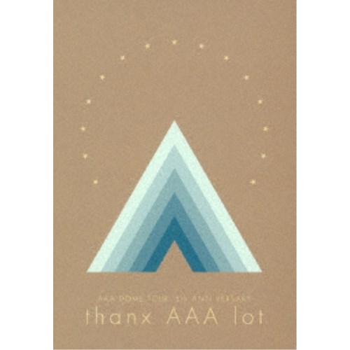 AAA／AAA DOME TOUR 15th ANNIVERSARY -thanx AAA lot-《通常版》 【Blu-ray】