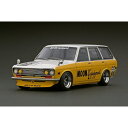 wTARMACWORKS~ignitionmodelx Datsun Bluebird (510) Wagon Yellow ^ White (1^18 Scale)yIG3064z (~jJ[)~jJ[