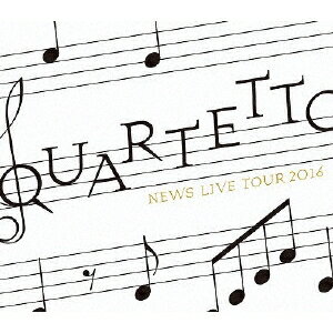 NEWS／NEWS LIVE TOUR 2016 QUARTETTO (初回限定) 【Blu-ray】