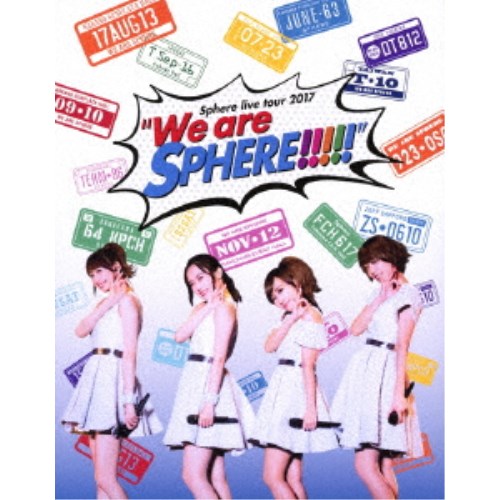 スフィア／Sphere live tour 2017 We are SPHERE！！！！！ LIVE BD 【Blu-ray】