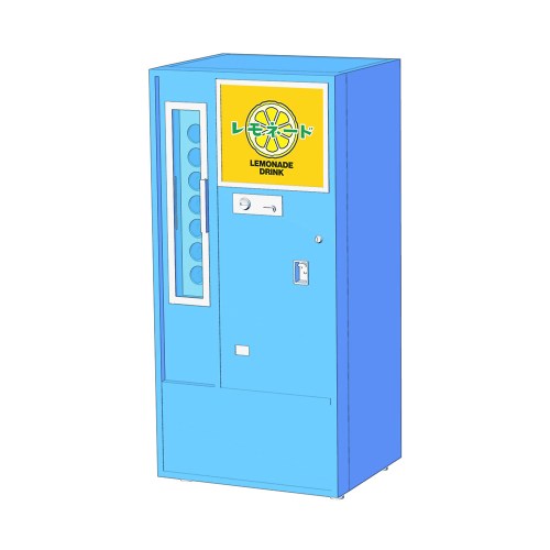 ﾚﾄﾛ自販機 瓶ｼﾞｭｰｽ