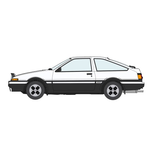楽天市場】1／18 トヨタ スプリンタートレノ (ae86)の通販