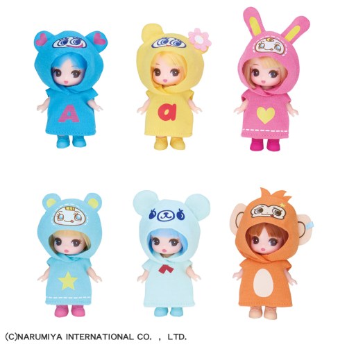 ぷちリカちゃん ナルミヤキャラクターズコレクション DP-BOXおもちゃ こども 子供 女の子 人形遊び 3歳