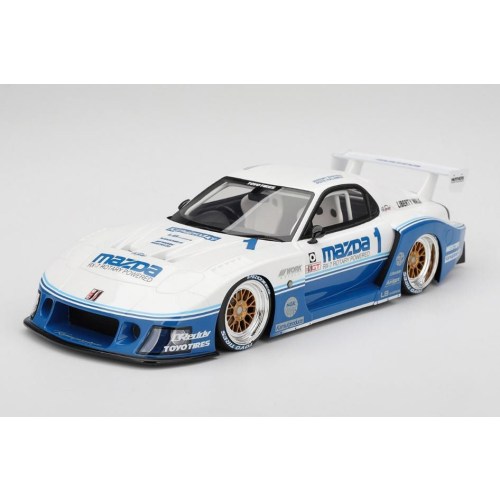 【6/4 20時〜ポイント5倍＆6/5・10は1000円OFFクーポン！】TOP SPEED 1／18 マツダ RX-7 LB-Super Silhouette IMSA 【TS0637】 (ミニカー)