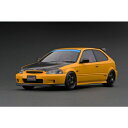 ignition model 1／18 Honda CIVIC (EK9) Type R Yellow 【IG2676】 (ミニカー)ミニカー