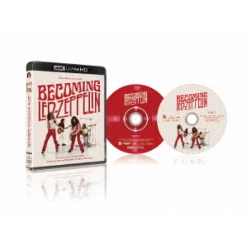 レッド・ツェッペリン／レッド・ツェッペリン：ビカミング UltraHD《通常版/UHDBD※専用プレーヤーが必要です》 【Blu-ray】