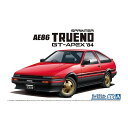 ザ☆モデルカー 1／24 トヨタ AE86 スプリンタートレノGT-APEX ’84おもちゃ プラモデル