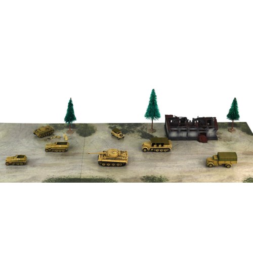 1／144 クルスク戦前夜のドイツ軍部隊 【SPK01】 (プラモデル)おもちゃ プラモデル