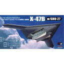 【7/18限定! 楽天会員なら最大P4倍】1/72 アメリカ海軍 無人爆撃機 X-47B w/GBU-27 【AC-12】 (プラスチックモデルキット)【再販】