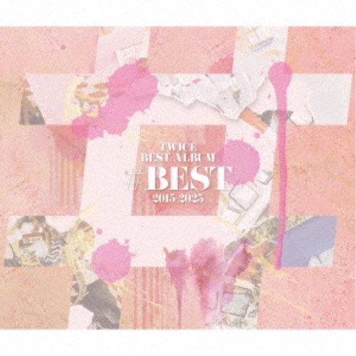 【8/20〜抽選で最大10万ポイント対象※条件あり】TWICE／TWICE BEST ALBUM「＃BEST 2015-2025」《通常盤》 【CD】