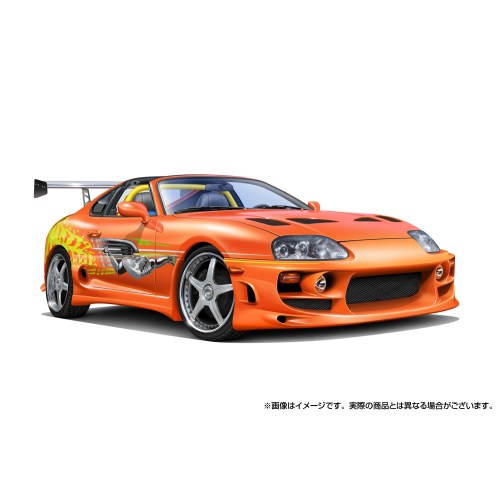 【6/1_ポイント最大5倍 & 6/1〜3_最大2000円OFFクーポン】1／24 ムービーメカ 『ワイルド・スピード』 JZA80 スープラ 【WS-01】 (プラモデル)