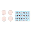 【5/9〜16限定!! 最大3000円OFFクーポン!!】『創彩少女庭園』 カスタマイズフェイス&デカールセット Vol.1 1/10スケール 【JK051】 ...