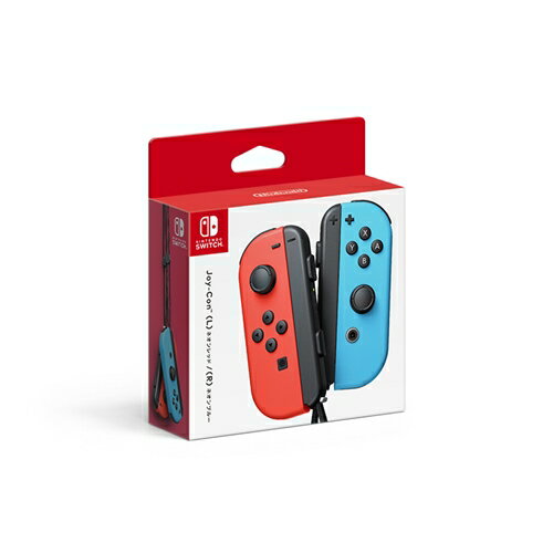 Switch Joy-Con(L) ネオンレッド/(R) ネオンブルー