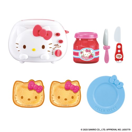 【11/25限定! 最大1000円OFFクーポン】Hello Kitty ポンッとパンがとびでる!トースターセット(ハローキティ) クリスマスおもちゃ こども ...