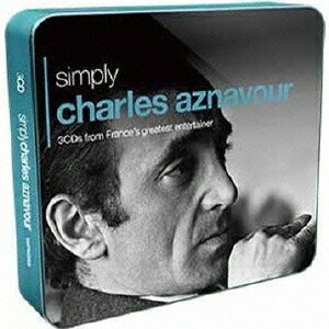 シャルル・アズナヴール/SIMPLY CHARLES AZNAVOUR 【CD】
