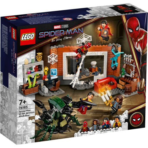 LEGO レゴ スーパーヒーロー スパイダーマン サンクタム侵入 76185おもちゃ こども 子供 レゴ ブロック 7歳