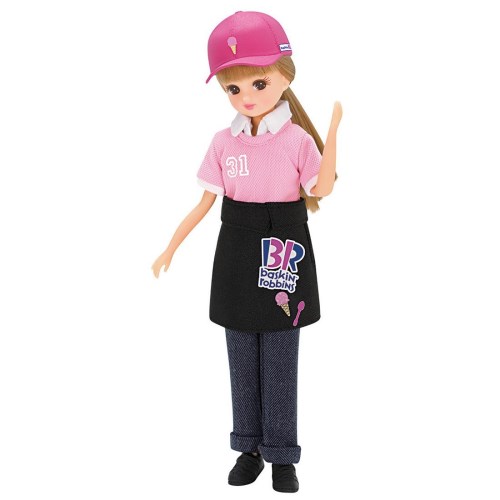 リカちゃん サーティワン アイスクリームショップ てんいんさんドレス おもちゃ こども 子供 女の子 人形遊び 洋服 3歳