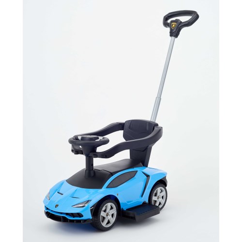 【11/25限定! 最大1000円OFFクーポン】【ラッピング対象外】乗用ランボルギーニチェンテナリオ押手付 ブルーおもちゃ こども 子供 知育 勉強 0歳10...