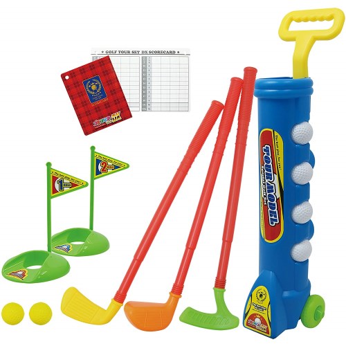 ゴルフツアーセットDXおもちゃ こども 子供 スポーツトイ 外遊び 6歳