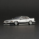 BM CREATIONS 1／64 日産 シルビア S13 ／200SX シルバー／グレー (LHD) 【64B0299】 (ミニカー)ミニカー