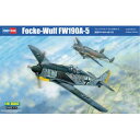 【8/1限定! 最大P6倍 & 最大2000円OFFクーポン!!】ホビーボス フォッケウルフ Fw190A-5 1/18スケール【81802】 (プラモデル) ...