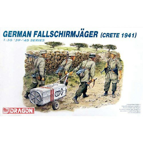 1／35 WW.II ドイツ軍降下猟兵 メルクール作戦 クレタ島 1941 【DR6070】 (プラモデル)