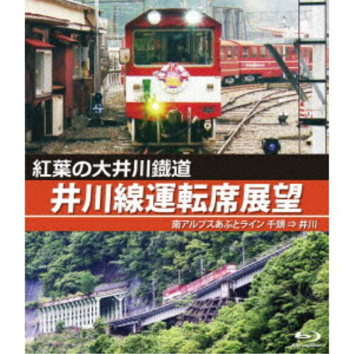 紅葉の大井川鐡道 井川線運転席展望 南アルプスあぷとライン 