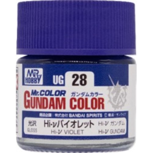 【6/1_ポイント最大5倍 & 6/1〜3_最大2000円OFFクーポン】ガンダムカラー(Mr.カラー版) Hi-νバイオレット 【UG28】 (塗料)