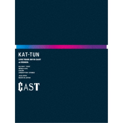 KAT-TUN／KAT-TUN LIVE TOUR 2018 CAST《完全生産限定版》 (初回限定) 【Blu-ray】