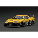 wignition modelx LB-ER34 Super Silhouette SKYLINE Yellow^Black (1^43 Scale)yIG2849z (~jJ[)~jJ[