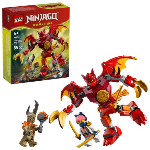 【8/20〜抽選で最大10万ポイント対象※条件あり】LEGO レゴ カイのドラゴンメカスーツ バトルパック 71851おもちゃ こども 子供 レゴ ブロック 6歳