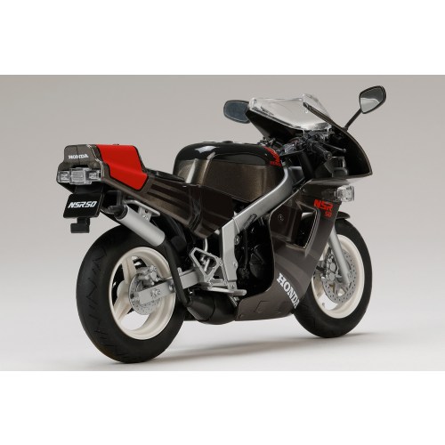 【6/4 20時〜ポイント5倍＆6/5・10は1000円OFFクーポン！】HJMバイクシリーズ 1／12 Honda NSR50 ’89 マックスグレーメタリック x グラニットブルーメタリック 【HJMB002】 (プラモデル)