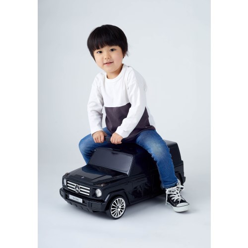 【11/25限定! 最大1000円OFFクーポン】メルセデスベンツGclassキャリーケースアンドライド ブラック【ラッピング対象外】おもちゃ こども 子供 知...