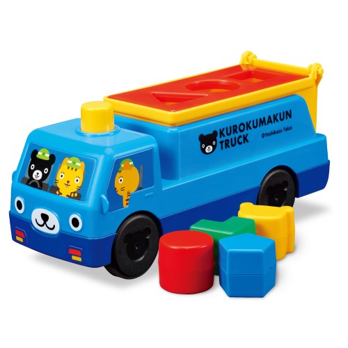 くろくまくんのかたちあわせトラックおもちゃ こども 子供 知育 勉強 1歳5ヶ月のサムネイル
