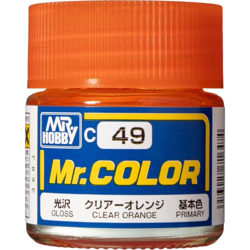 Mr.カラー クリアーオレンジ 【C49】 (塗料)