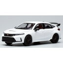 POP RACE 1/64 Honda Civic Type-R FL5 Champ White 【PR640011】 (ミニカー)ミニカー