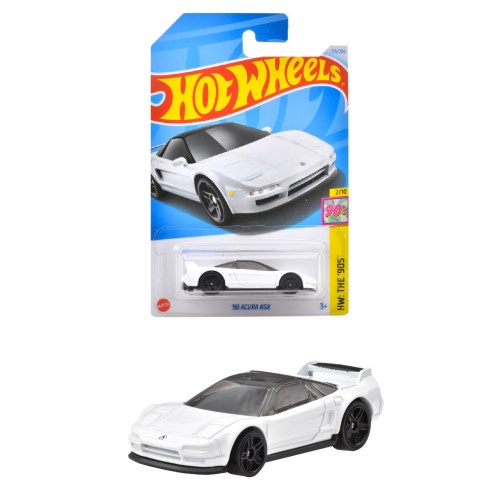 【12/1限定!!エントリー&店内どれでも2個でP10倍!3個でP20倍】ホットウィール ベーシックカー ’90 アキュラ NSX【HXR29】おもちゃ こども 子供 男の子 ミニカー 車 くるま 3歳のサムネイル