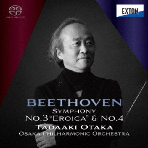 尾高忠明 大阪フィル／ベートーヴェン：交響曲 第3番「英雄」＆第4番 【CD】